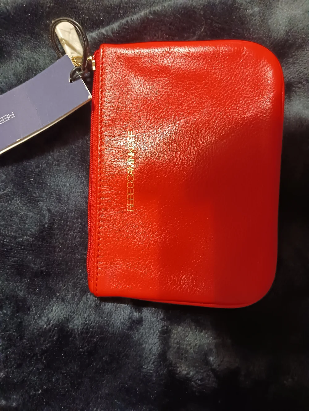 Rebecca Minkoff Red 'Lunch Money' Zip Card Case